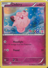 Clefairy 50/83 Sheen Holo Promo - Toys R Us Pokemon Day Exclusive Promo